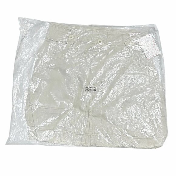 NEW Free People Women's Alpha Utility Mini Skirt in Salt - Picture 9 of 9